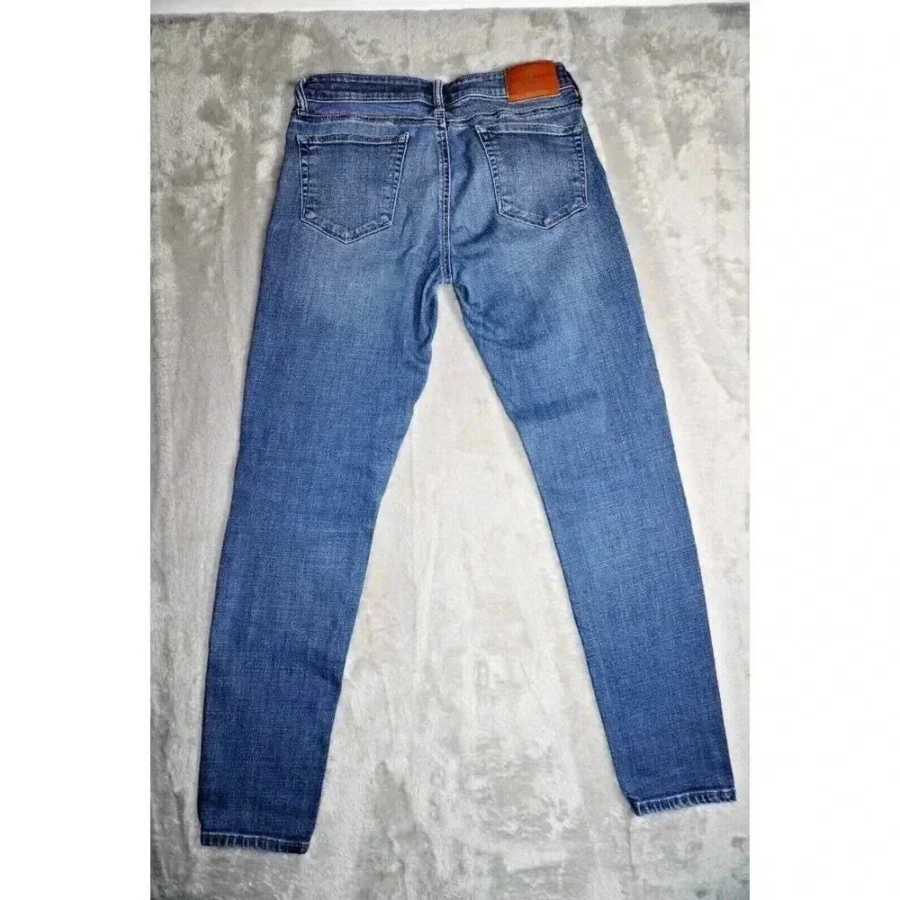 Lucky Brand Mid Rise Ava Skinny Ankle Medium Wash Size 6/28 Stretch Denim